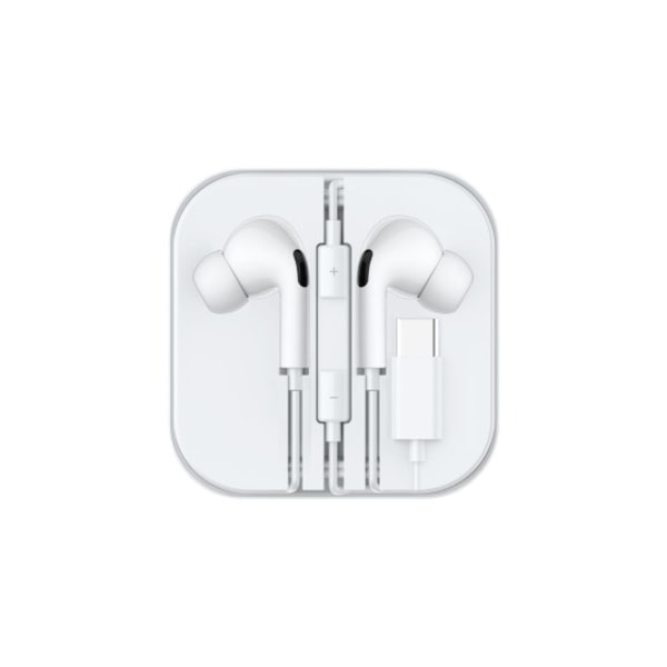 In-Ear-hovedtelefoner til Type-C 1.2M - Stereolyd, Støjreduktion, HD
