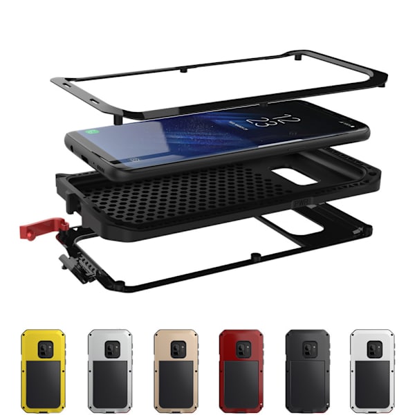 Heavy Duty Stötsäkert Skal - Samsung Galaxy S9 Vit