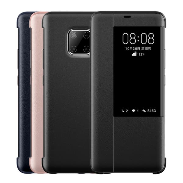 Huawei Mate 20 Pro - Etui med Smartfunktion fra Nkobee Grå
