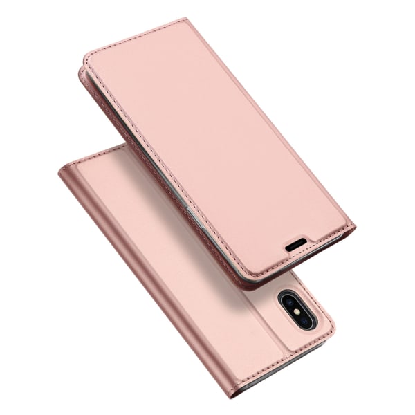 Designfodral för iPhone XS Max (Silk-Touch) Guld