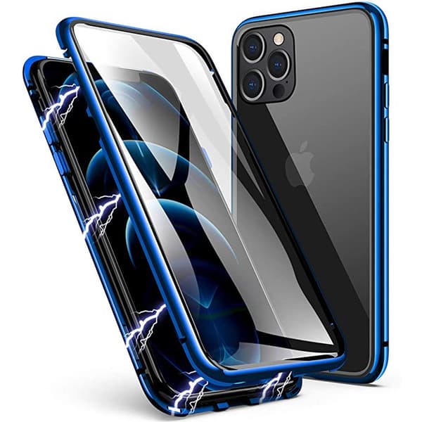 Praktiskt Magnetiskt Skyddsskal - iPhone 13 Pro Grön