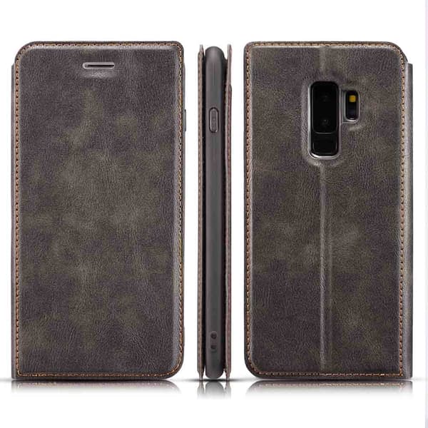 Samsung Galaxy S9 - Stilrent Plånboksfodral (Retro) Röd