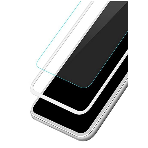iPhone X - MyGuard Carbon Model Screen Protector (HD) Svart