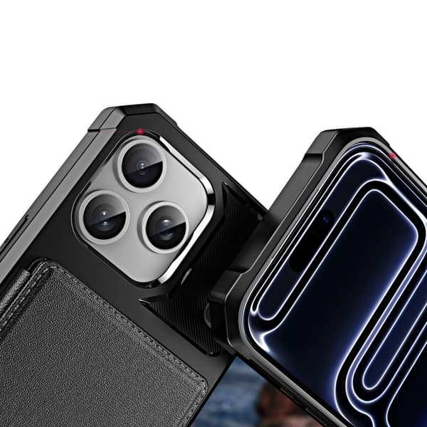 Fodral med Skydd & Kortfack kompatibelt med iPhone 17 Pro