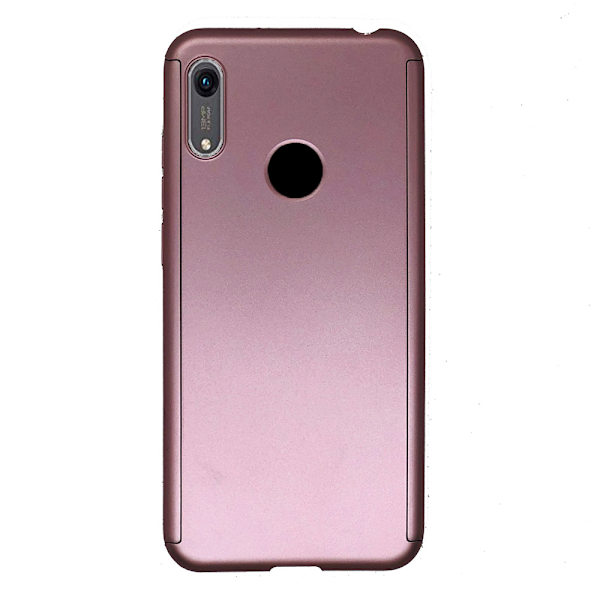 Praktiskt Dubbelsidigt Skal (FLOVEME) - Huawei Y6 2019 Guld