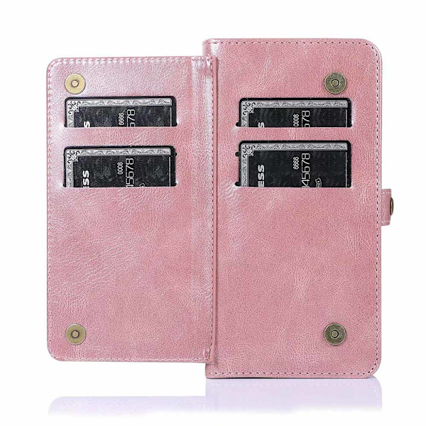 Smooth Double Wallet Case - Samsung Galaxy S10 Plus Mörkgrön