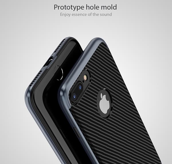 Stilrent Robust skal till iPhone 7 FLOVEME Silver