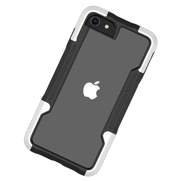 Stødabsorberende ARMOUR Cover - iPhone SE 2020 Blå
