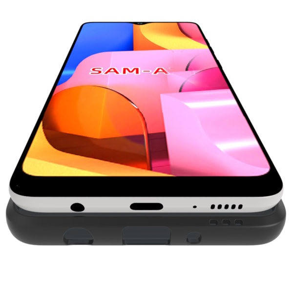 Stilig silikondeksel - Samsung Galaxy A51 Svart