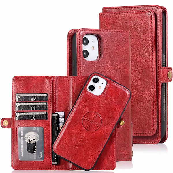 iPhone 11 - Smidigt Smart Plånboksfodral Roséguld