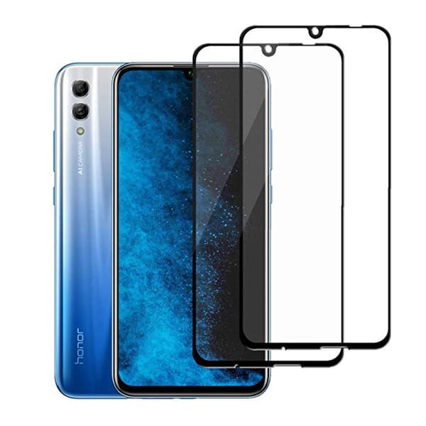 2-PACK Honor 10 Lite Skärmskydd 2.5D HD 0,3mm Svart