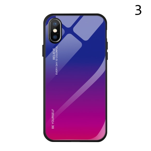 Tyylikäs (NKOBEE) Galaxy Sadesuoja - iPhone X/XS 1