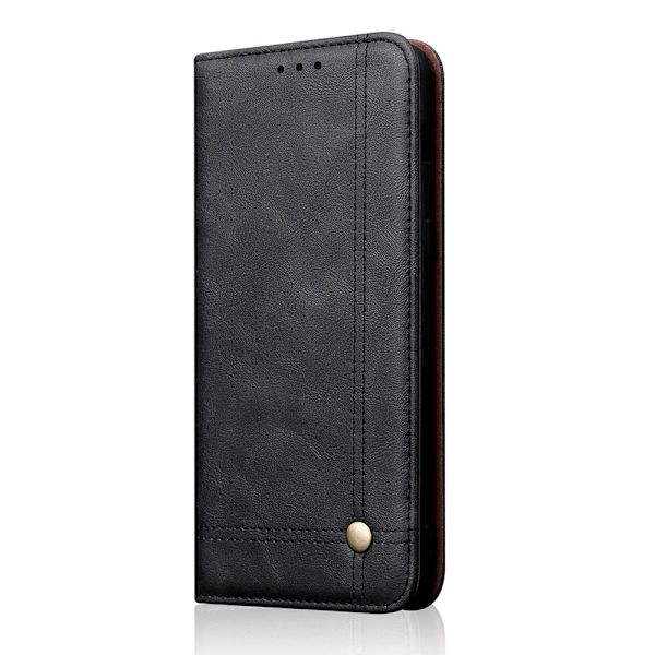 iPhone 11 - Plånboksfodral (LEMAN) Svart