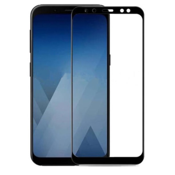 D:fence Näytönsuoja (2-PACK) Samsung Galaxy A7 2018:lle (kehys) Svart
