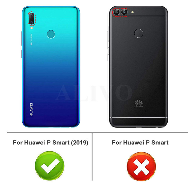 Silikondeksel - Huawei P Smart 2019