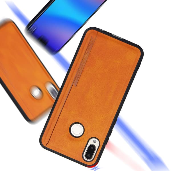 Huawei P20 Lite - Stötdämpande Skyddsskal Ljusbrun