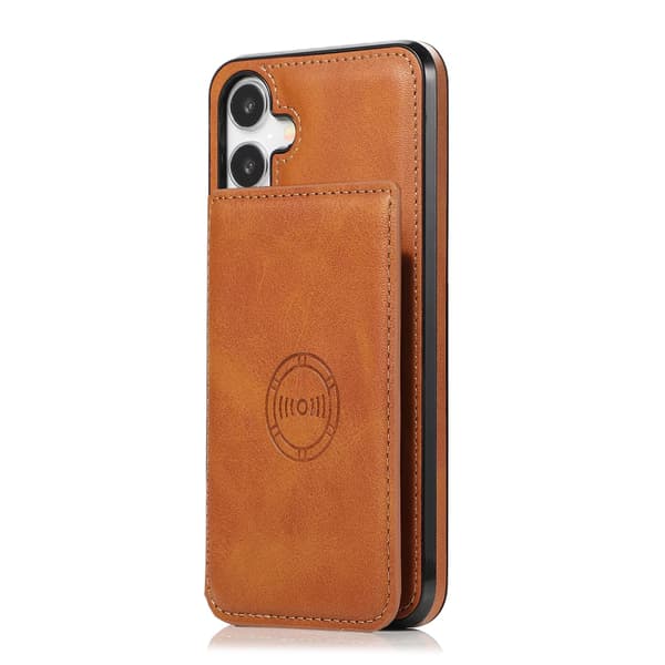 iPhone 16 - Stilrent & Praktiskt Skal Brun
