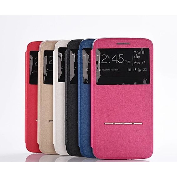 LG G4 Smart Case med vindu og svarfunksjon Rosa