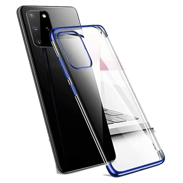 Samsung Galaxy S20 Plus - Exklusivt Stöttåligt Silikonskal Silver