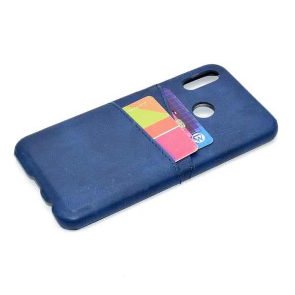 Robust Suteni Cover med kortholder - Samsung Galaxy A40 Mörkblå