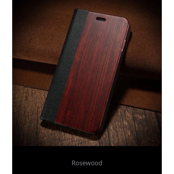Iphone 6/6S Plus - Eksklusivt etui i bambustre Høy kvalitet Bamboo