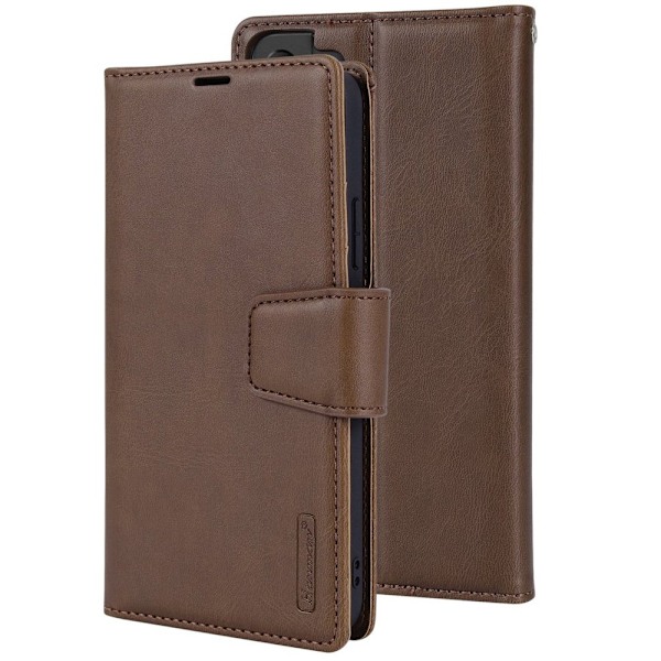 iPhone 16 - Elegant Hanman Miro 2-in-1 Plånboksfodral Svart