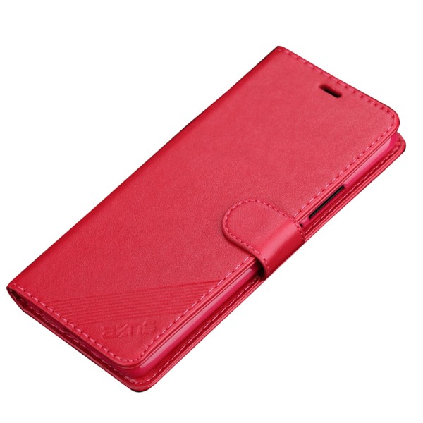 Huawei Mate 20 Pro - Elegant Smart Plånboksfodral (AZNS) Röd