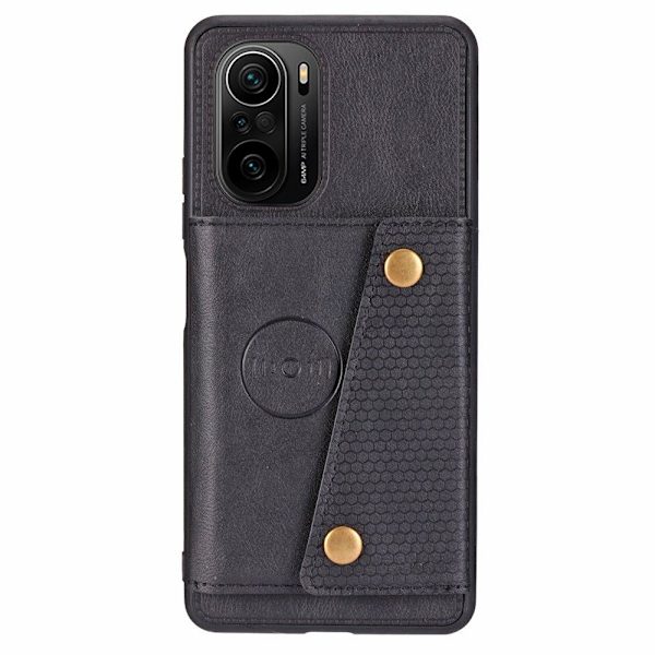 Praktiskt Skal med Kortfack - Xiaomi Mi 11i Ljusbrun
