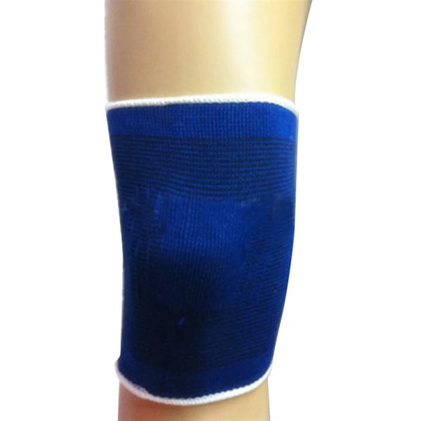 Varmende og behagelig knæstøtte/knæbeskyttelse Blå