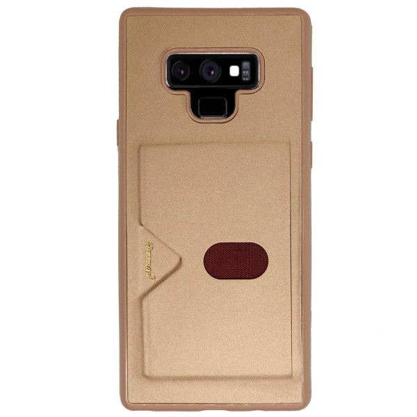 Praktisk Smart Cover med kortrum - Samsung Galaxy Note 9 Roséguld