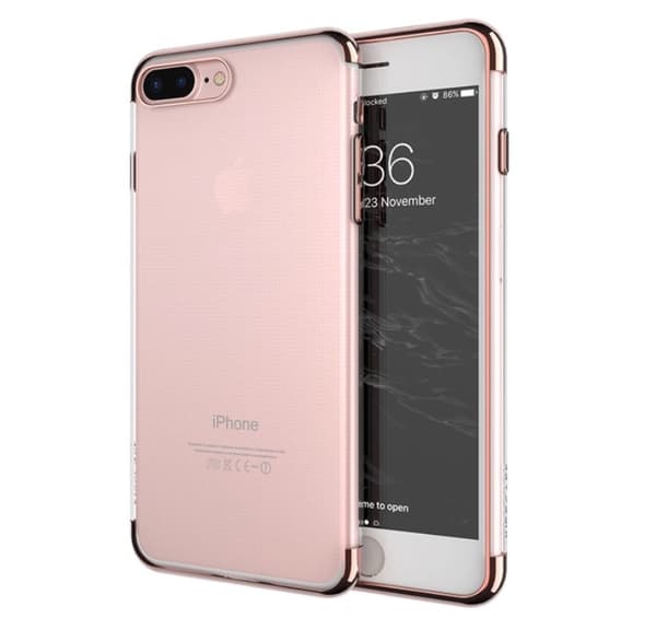 iPhone 6/6S - Stilrent Silikonskal från FLOVEME (ORGINAL) Guld