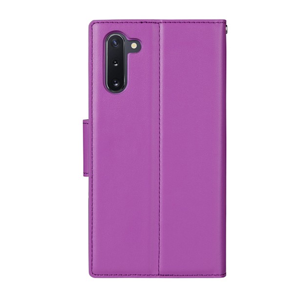 Samsung Galaxy Note10 - Plånboksfodral (HANMAN) Lila