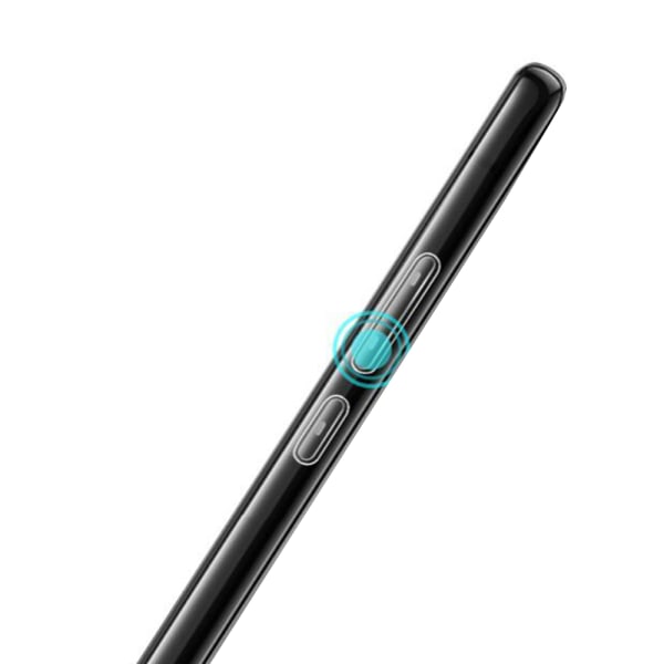 Samsung Galaxy A80 - Stilig Floveme silikondeksel Transparent/Genomskinlig