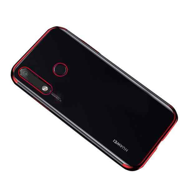 Iskunkestävä silikonikuori (Floveme) - Huawei Y6s Röd