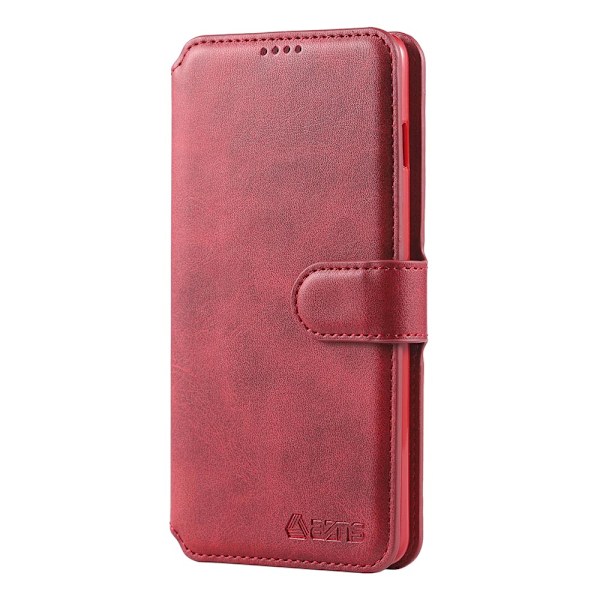 Samsung Galaxy S10 - Stilsäkert Smart Plånboksfodral Brun