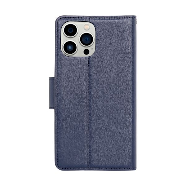 iPhone 15 pro max - Elegant Plånboksfodral Marinblå