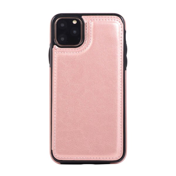 Fleksibelt cover med kortholder NKOBEE - iPhone 11 Pro Max Vit