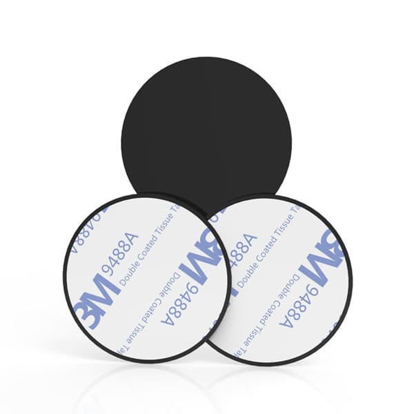 Universal Metalplade til Magnetholder (Mobil) Silver