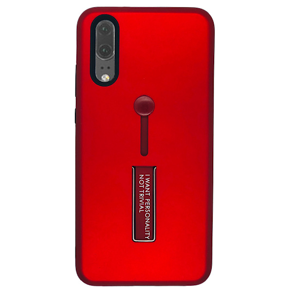 Skyddande Smart Skal (KISSCASE) - Huawei P20 Silver