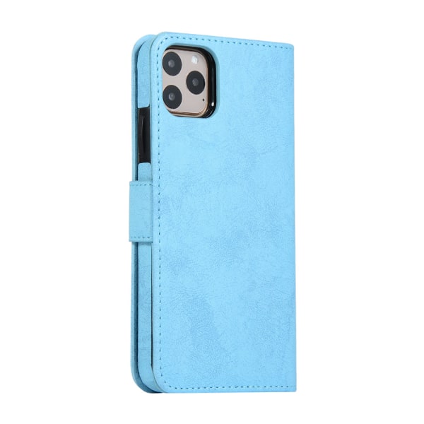 Smooth Wallet Case (Leman) - iPhone 11 Pro Max Brun