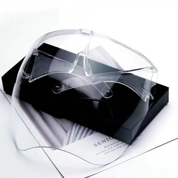 Slittåligt Ansiktsvisir Skyddsvisir Face Shield Genomskinlig