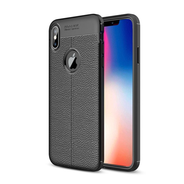iPhone XS Max - Stötabsorverande Skal (Auto Focus) Svart
