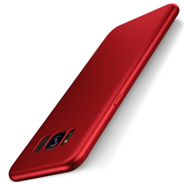 Samsung Galaxy S8 Exklusivt Smart Skal (Hög kvalité) Rosaröd Röd