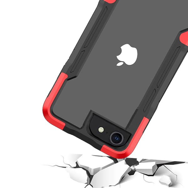 Stötdämpande ARMOR Skal - iPhone 7 Svart