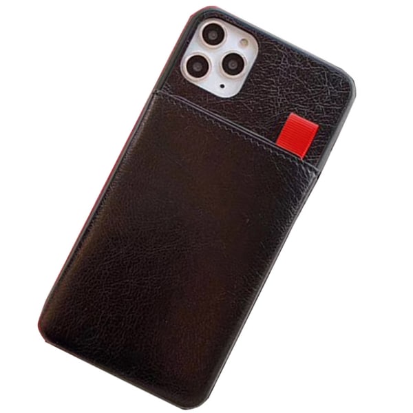 iPhone 11 - Etui med Kortlomme (LEMAN) Svart