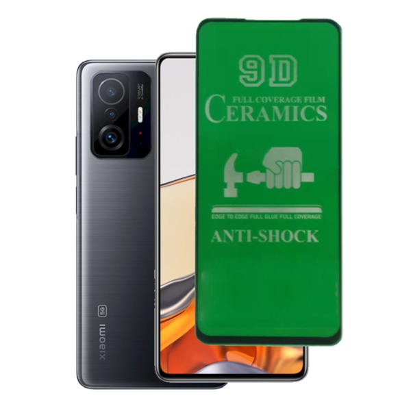 3-PAKK keramisk skjermbeskytter HD 0,3 mm Redmi Note 11 Pro 5G Transparent