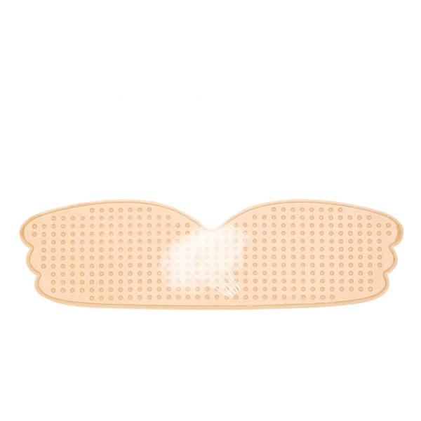 Mjuk Push Up Strapless Självhäftande BH Beige