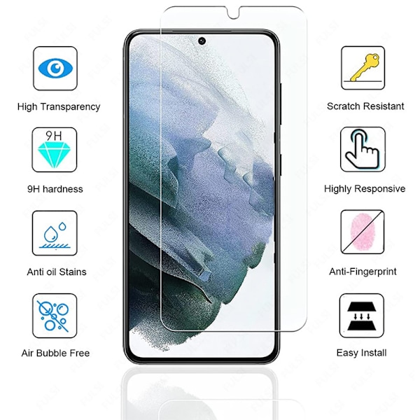 Skärmskydd Standard HD 0,3mm Samsung Galaxy S21 FE Transparent