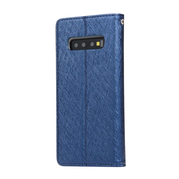 Samsung Galaxy S10 - Elegant Plånboksfodral Floveme Guld