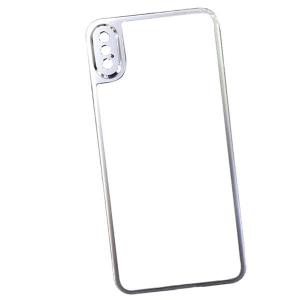 MyGuard Skydd för Baksida samt Kamera till iPhone XS (Aluminium) Svart